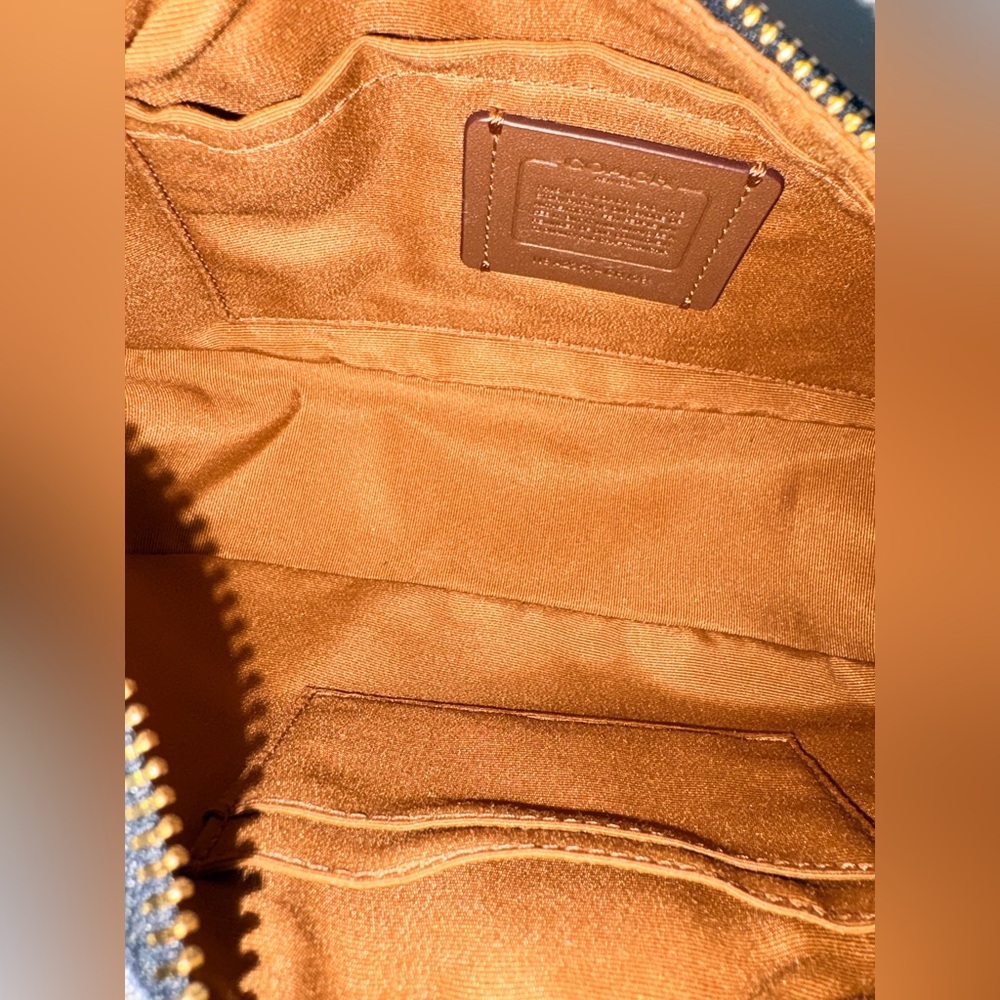 ✨ Coach Teri Shoulder Bag in Signature Denim ✨ CH139 - Picture 11 of 16